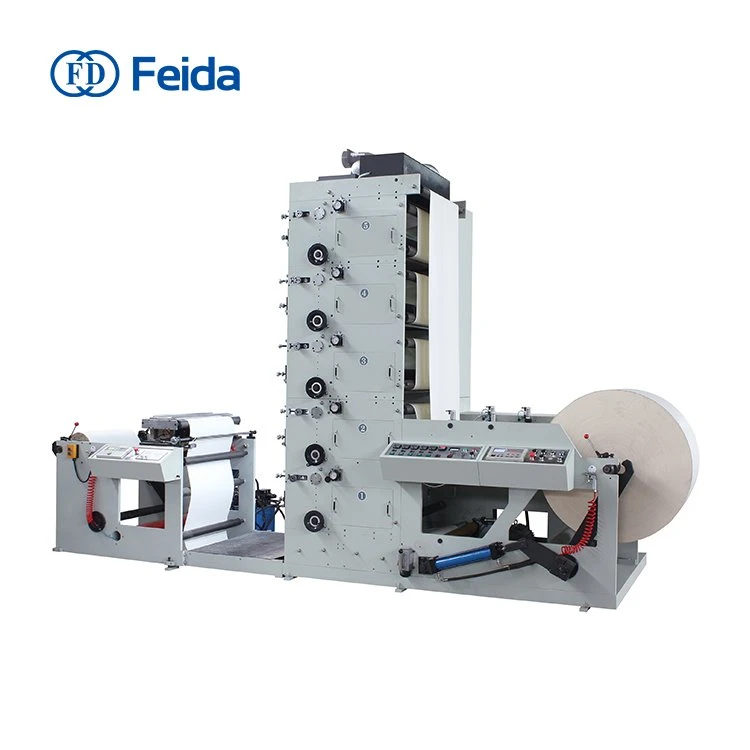 Máy in Flexo xếp chồng